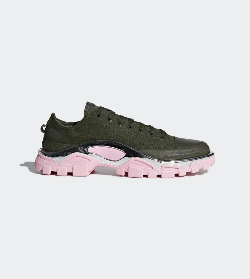 Adidas x Raf Simons Detroit Runner ‘Olive Diva’ (F34244)