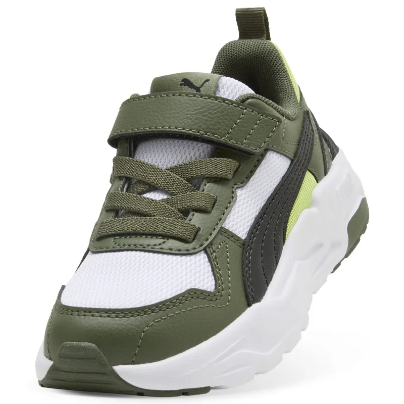 Puma Trinity 2 LT “Puma White / Puma Black / Moss Veil” (403704_14)