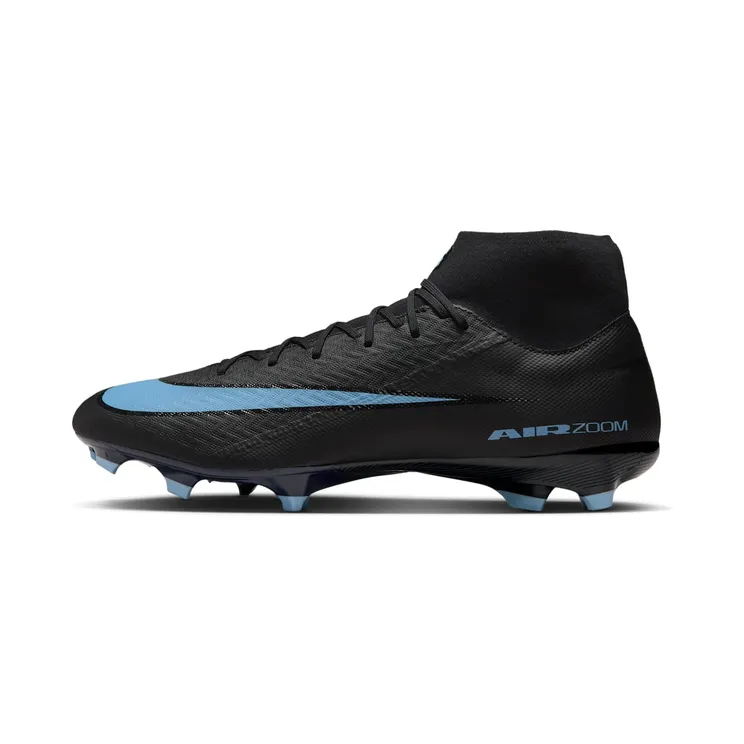 Nike Mercurial Superfly 10 Academy MG Shadow Pack “Black / Ice Blue” (FQ1456-001)