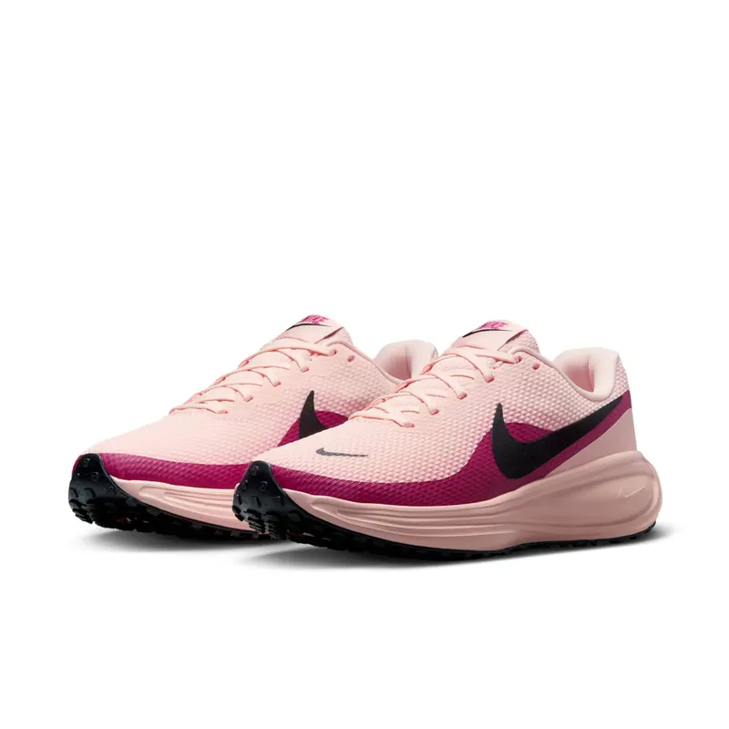 Nike Revolution 8 Washed Coral Sweet Beet Bright Crimson Black (HJ8485-601)