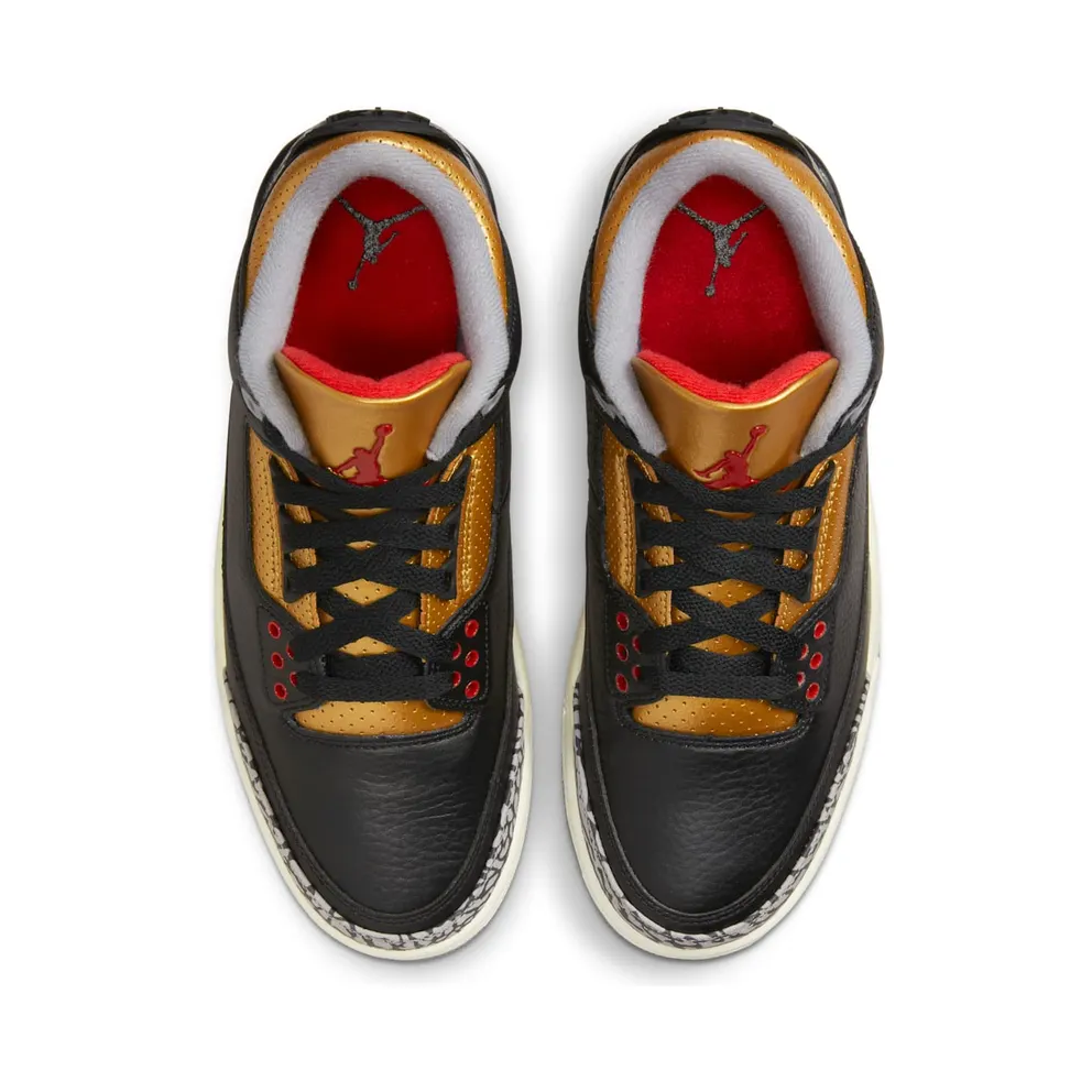 AIR Jordan 3 “Black Cement Gold” (CK9246-067)