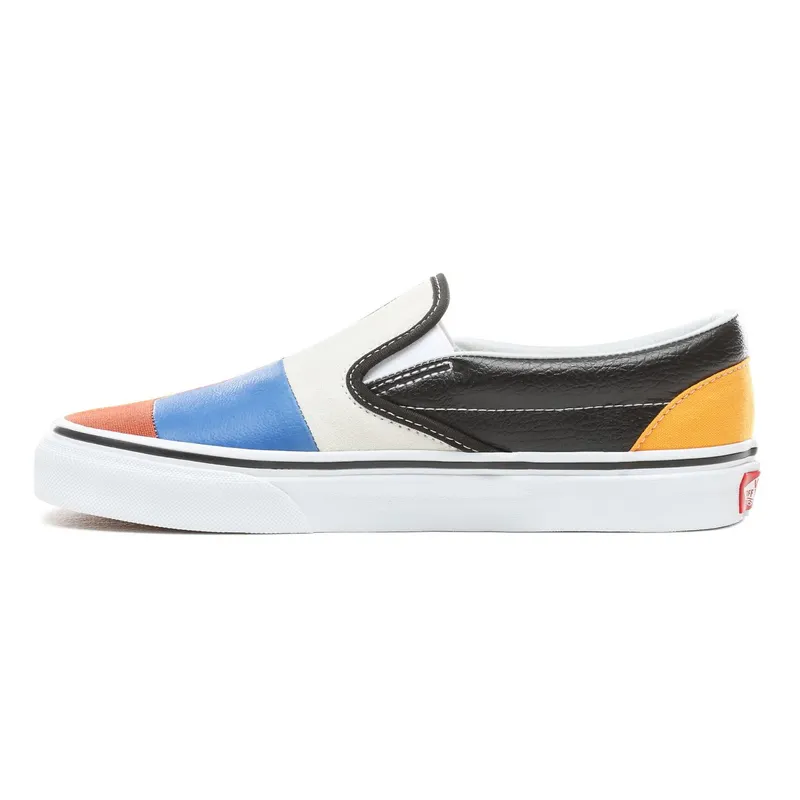 Vans Classic Slip-On ‘Patchwork’ Multi/True White (VN0A38F7VMF)