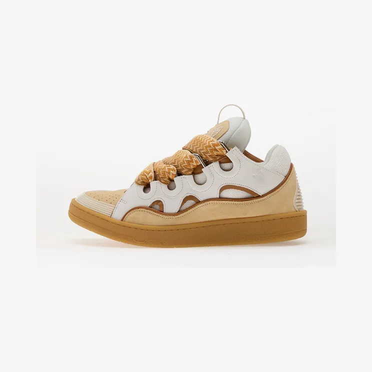 Lanvin Curb “Optic White / Honey” (FUSKDK12BICOE25B083)