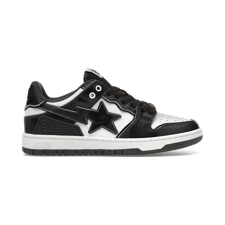 A Bathing Ape Bape SK8 Sta #1 M2 Black Camo (1K80191310-BLK)