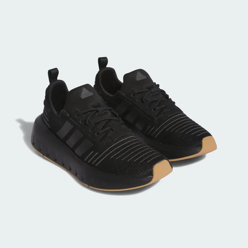 Adidas Swift Run Kids Core Black / Core Black / Gum (IG7292)
