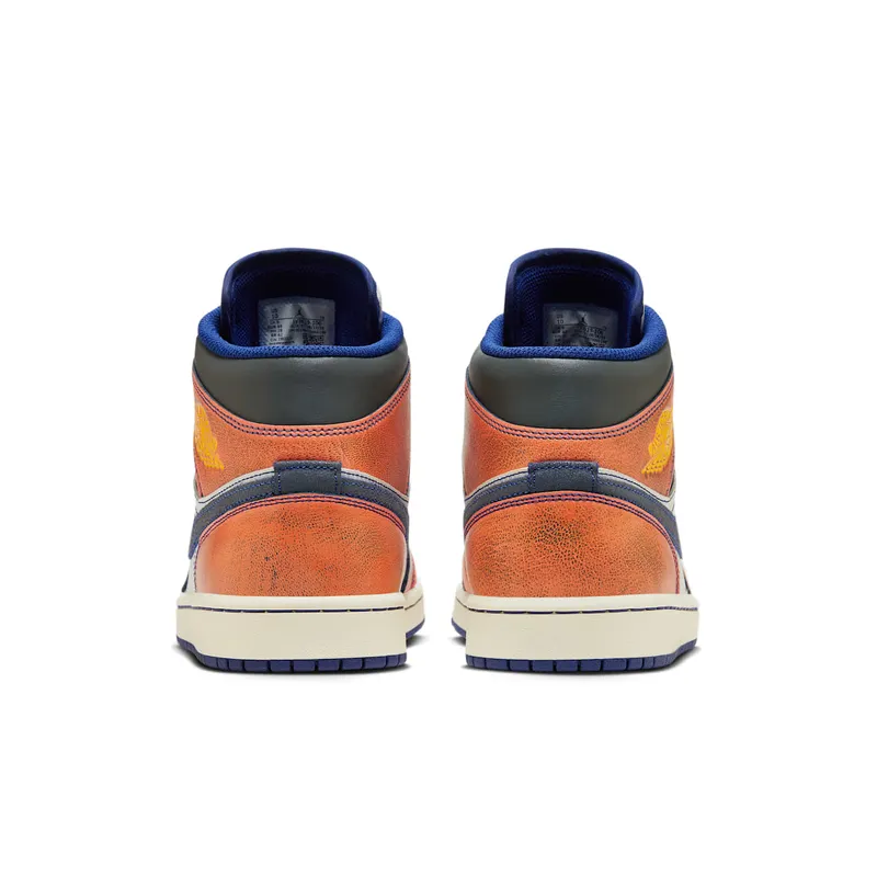 Jordan 1 Mid SE Summit White Crimson Bliss Deep Royal Blue Iron Grey (FV3619-106)