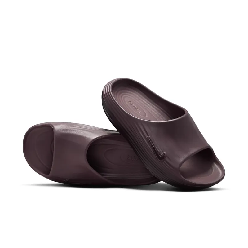 Nike ReactX Rejuven8 Slide “Tattoo / Burgundy Crush” (HV4484-501)