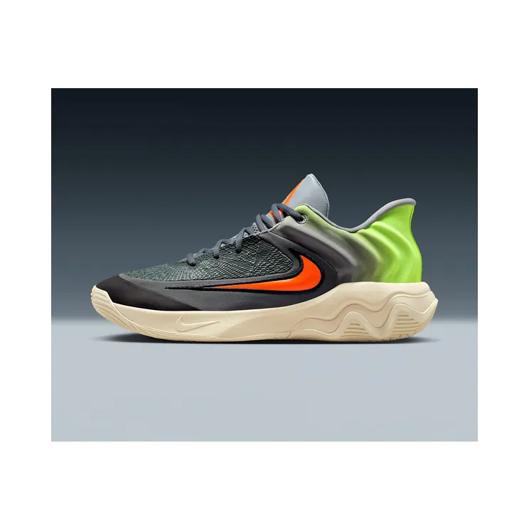 Jordan Nike Giannis Immortality “Cool Grey / Volt / Coconut Milk / Total Crimson” (FQ3680-011)