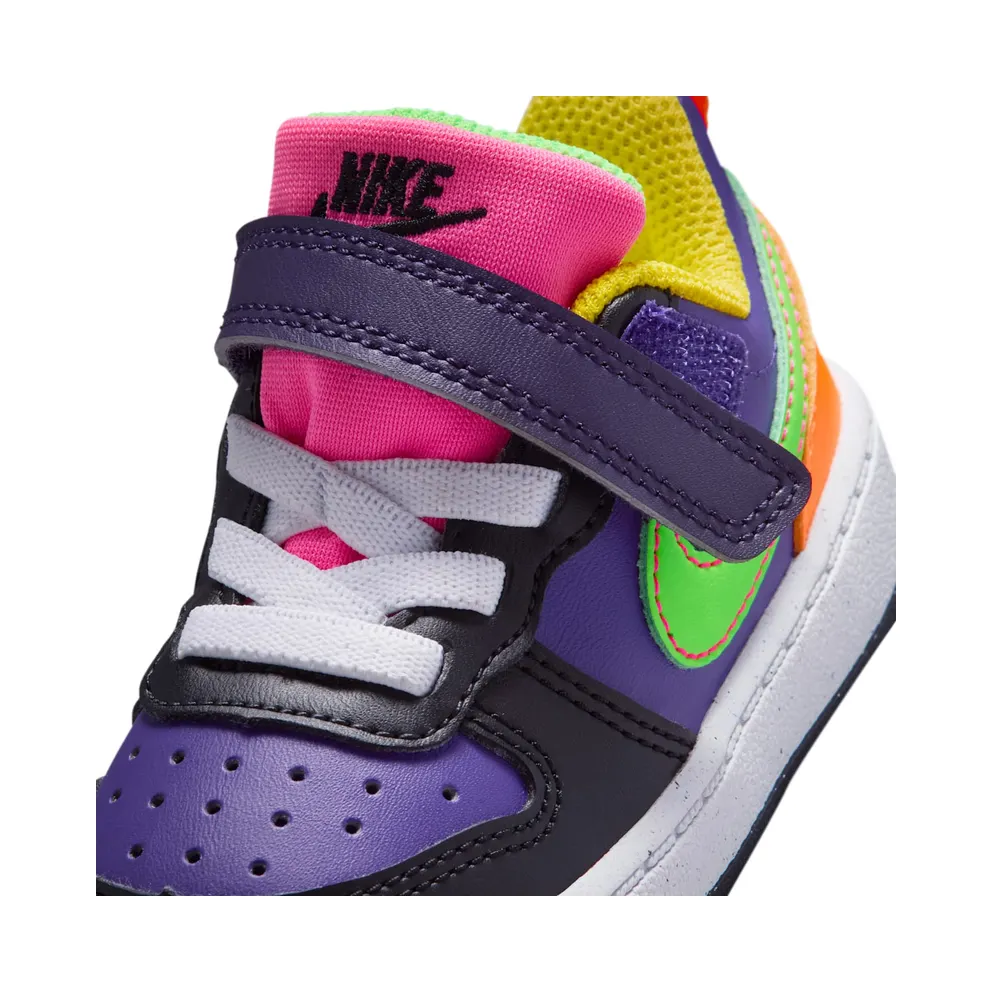 Nike Court Borough Low Recraft Court Purple Pink Green Strike (DV5458-502)