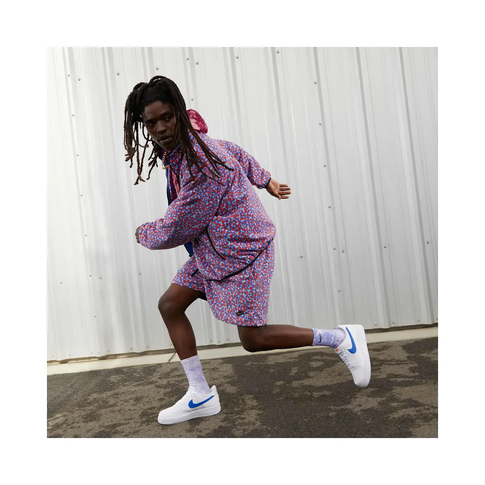 Nike Air Force 1 ’07 Low Embossed Hoops Racer Blue (FD0667-100)