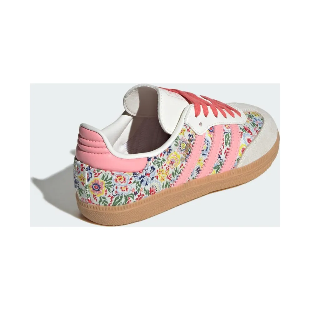 Adidas Samba OG x Liberty London Kids Multicolor / Beige / Pink / Gum (JI0281)