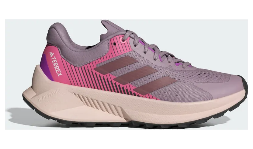 Adidas Terrex Soulstride Flow Trail Running Preloved Fig / Burgundy / Pink Fusion (IH3446)