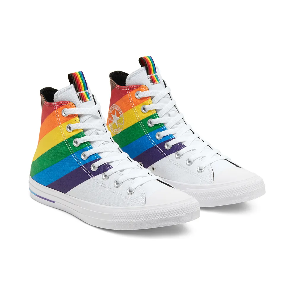 Converse Chuck Taylor All-Star Hi Pride White (2020) White/University Red (167758C)