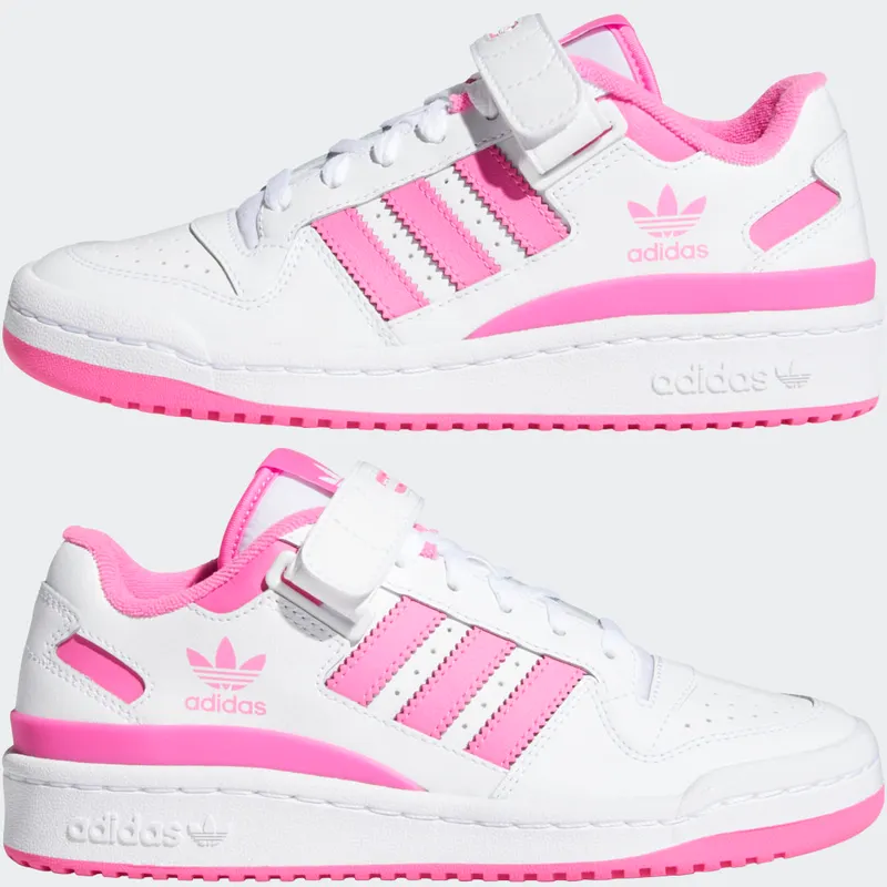 Adidas Forum Low Cloud White / Screaming Pink / Cloud White (FY7967)
