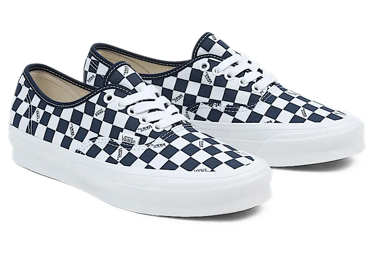 Vans Vault OG Authentic LX Checkerboard Blue White (VN0A5FBDLKZ)