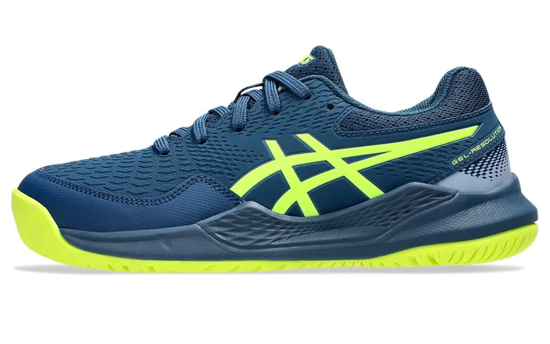 ASICS Gel-Resolution 9 Mako Blue Safety Yellow (1044A067-404)
