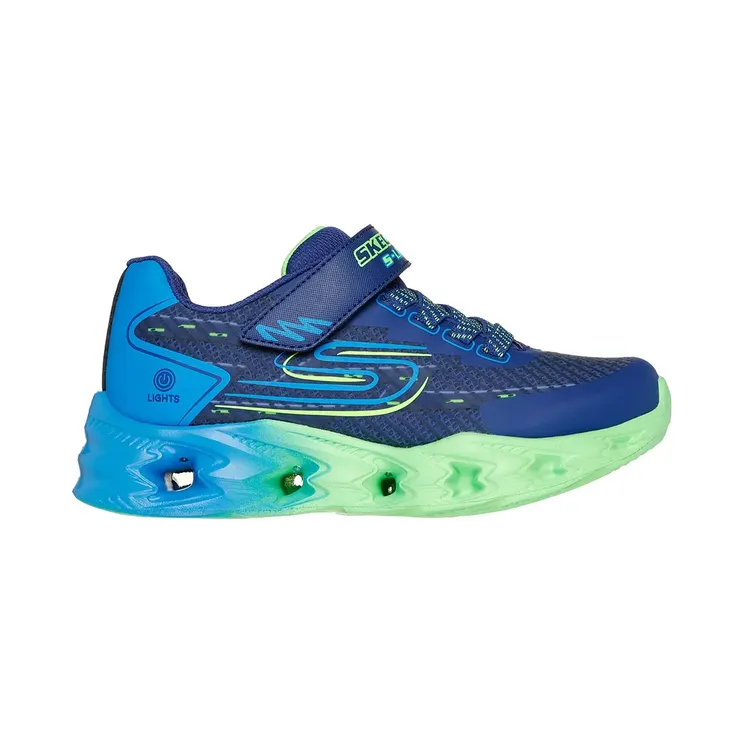 Skechers S-Lights Vortex 2.0 Quantroid “Navy / Blue” (400604LNVBL)