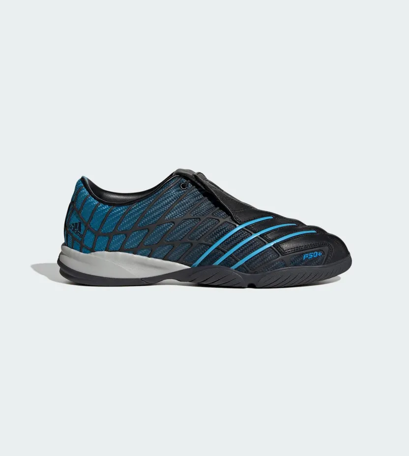 Adidas F50 SALA Shoes Core Black / Sky Rush / Blue Rush (HQ9243)