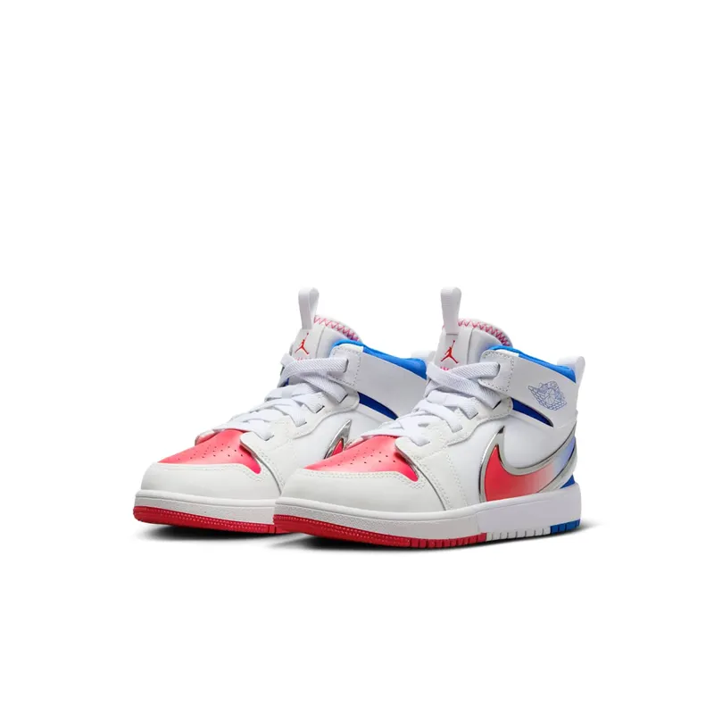 Jordan 1 Mid RM EasyOn White Racer Blue Siren Red (FQ1282-100)
