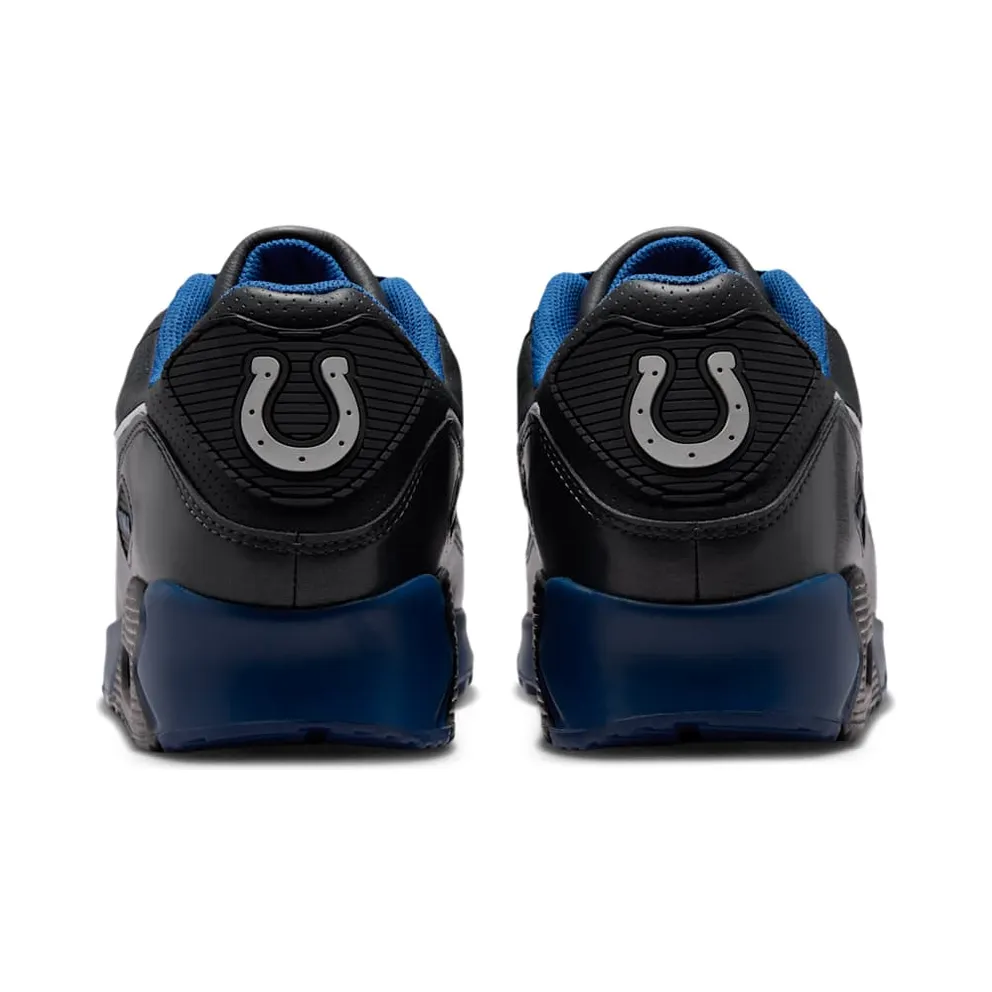 NFL x Nike Air Max 90 – Indianapolis Colts – “Anthracite / Gym Blue / Gym Blue” (IW1137-001)