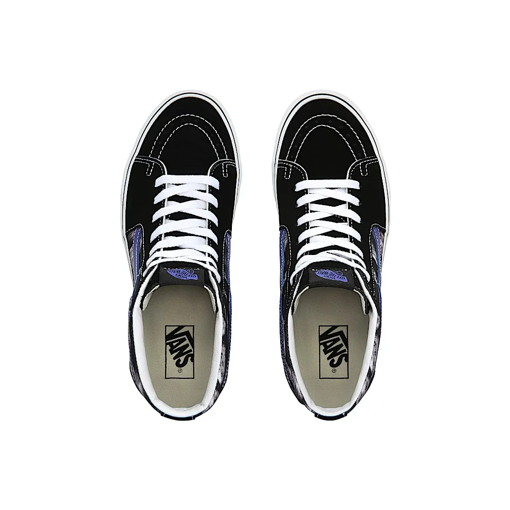 Vans Sk8-Hi ‘Blur Boards’ Black/Royal Blue (VN0A4BV6T2N)