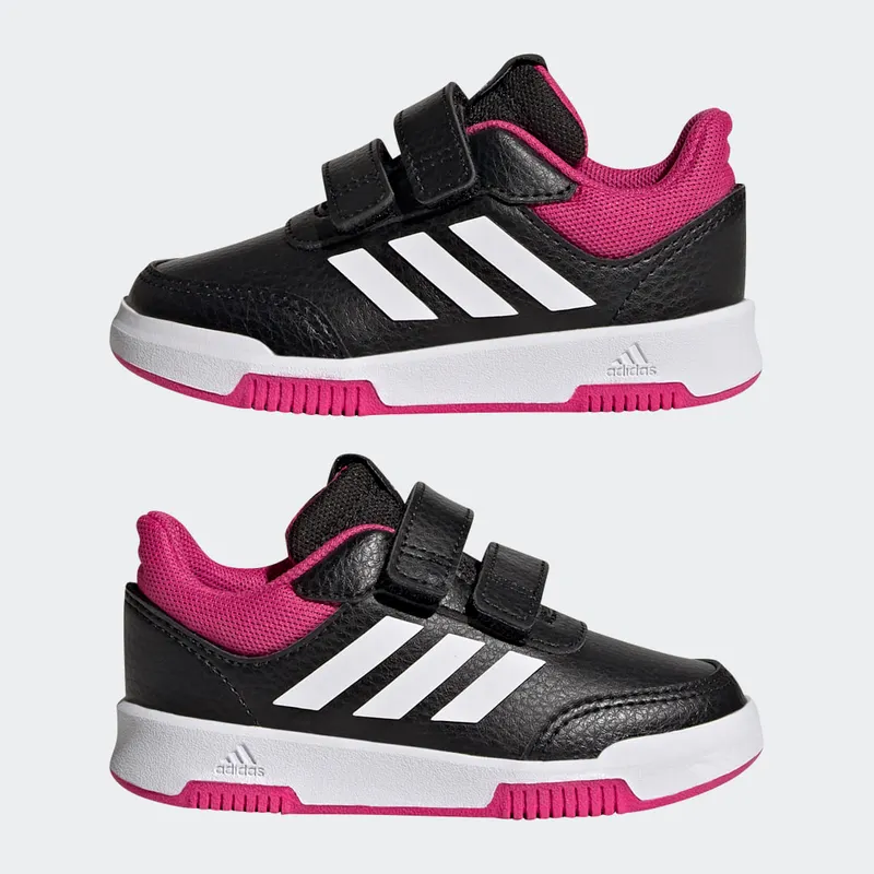 Adidas Tensaur Sport Training Hook and Loop Core Black / Cloud White / Team Real Magenta (HR1465)