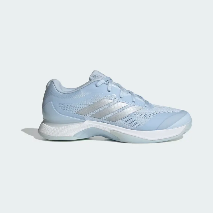 adidas Avacourt 3 Tennis “Crystal Sky / Silver Metallic / Cloud White” (KJ6152)