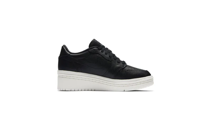 Jordan 1 Retro Low Lifted Black Phantom (W) Black/Black-Phantom (AO1334-014)