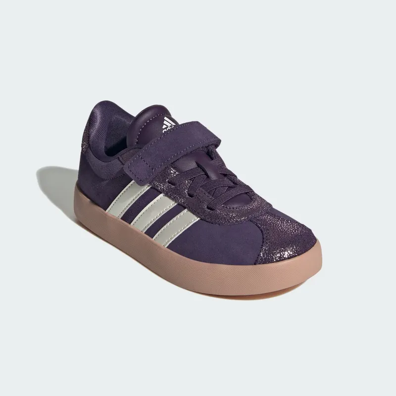 Adidas VL Court 3.0 Kids Aurora Plum / Zero Metalic / Pink Gum (JP7836)