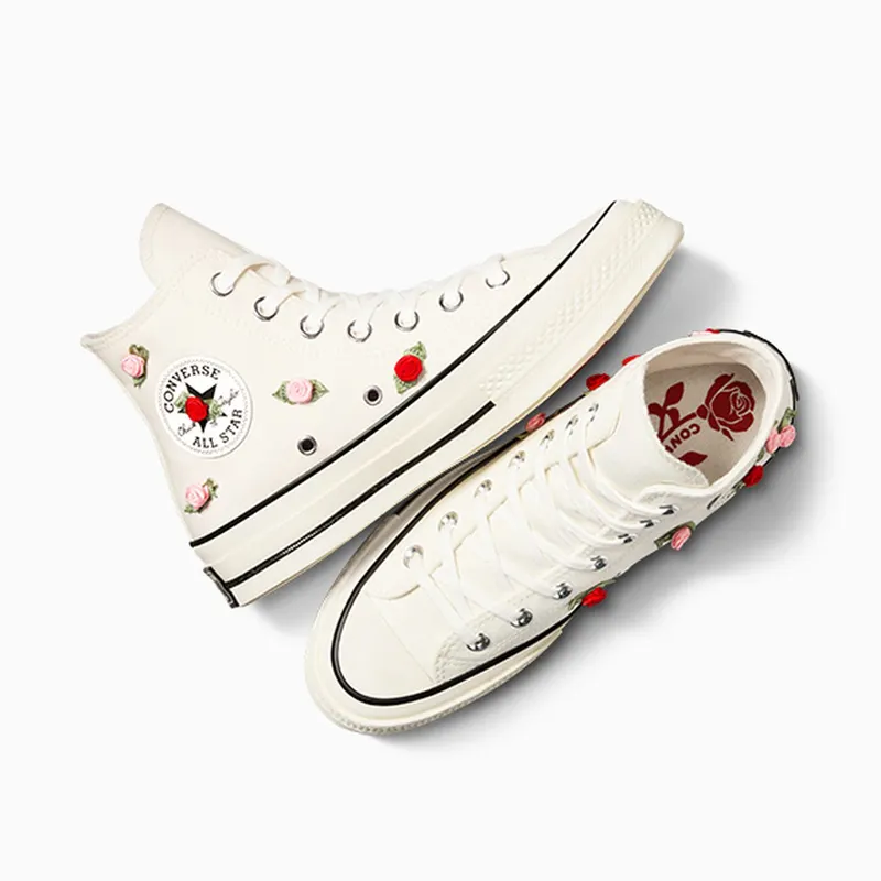 Converse Chuck 70 Valentine’s Day Egret/Red/Lt Jellyfish Jitter (A10637C)