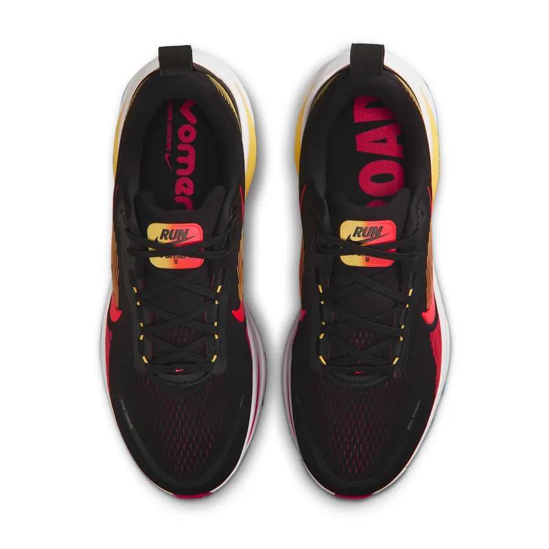 Nike Vomero 18 “Black / Bright Crimson / Light Crimson” (HM6803-016)