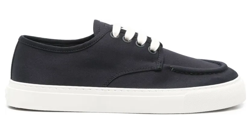 Prada Canvas Sneakers Navy