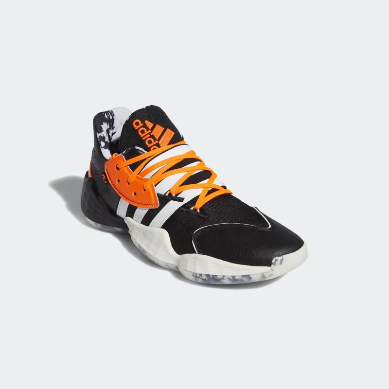 adidas Harden Vol. 4 Daniel Patrick Black Core Black/Cloud White/Solar Orange (FV8053)