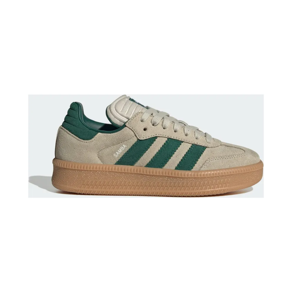 Adidas Samba XLG Kids Putty Grey / Collegiate Green / Gum (JQ9886)