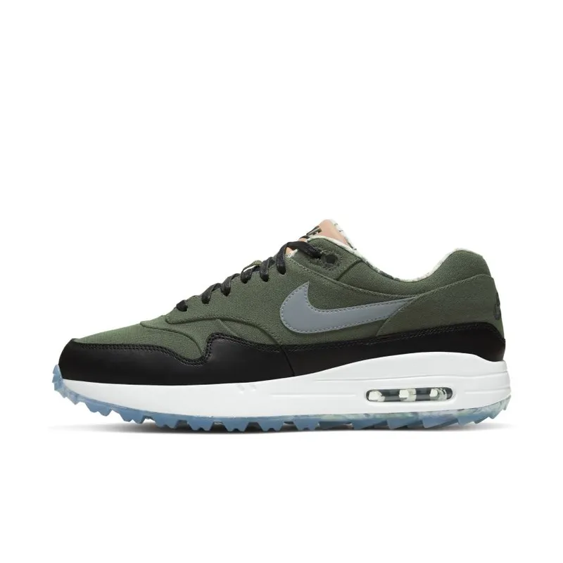 Nike Air Max 1 Golf Enemies of the Course Cargo Khaki/Black-Summit White-Cool Grey (CJ9903-308)