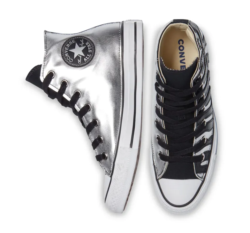 Converse Metallic Zebra Chuck Taylor All Star High Top (169130C)
