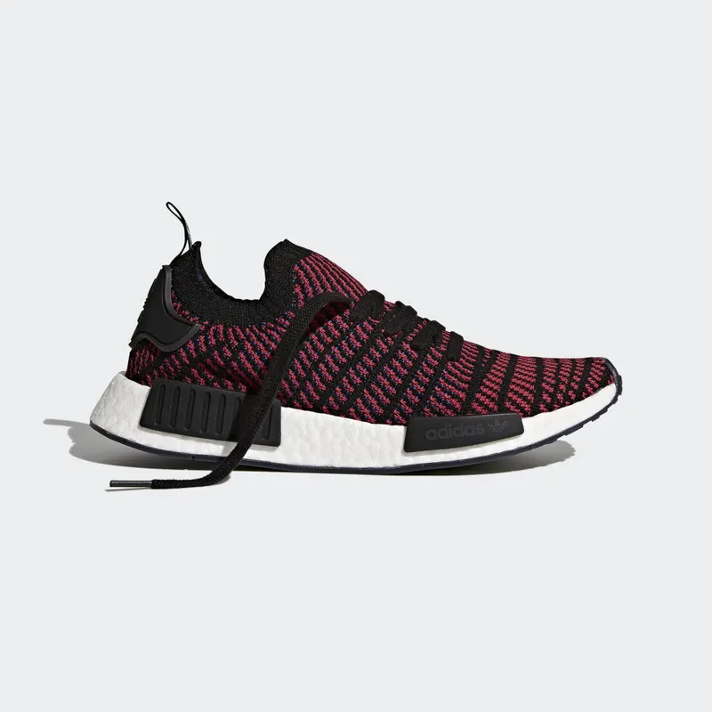 adidas NMD R1 STLT Black Red Core Black/Red Solid/Blue (CQ2385)