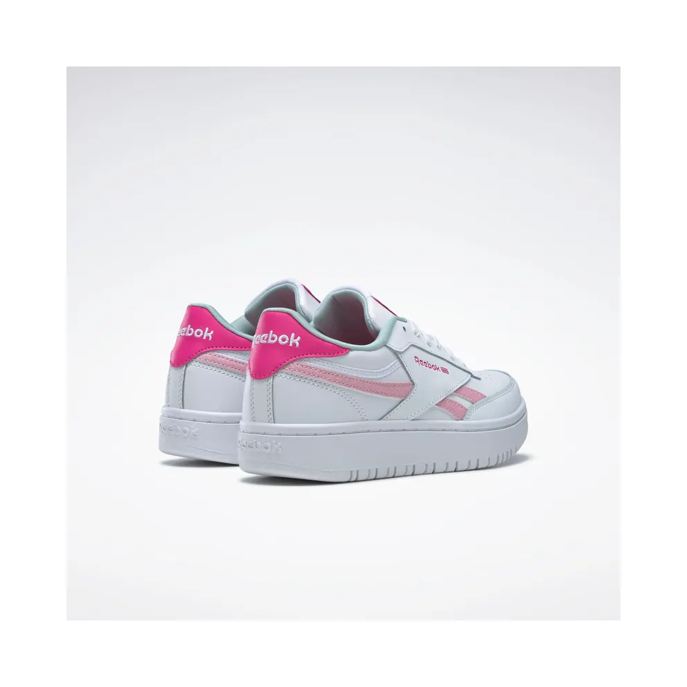 Reebok Club C Double Shoes Cloud White / Proud Pink / Seaside Grey (GW9187)