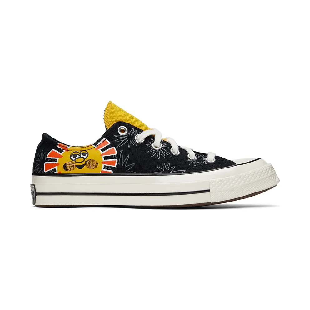 Converse Chuck 70 Sunny Floral Black/Amarillo/Bold Mandarin (172825C)