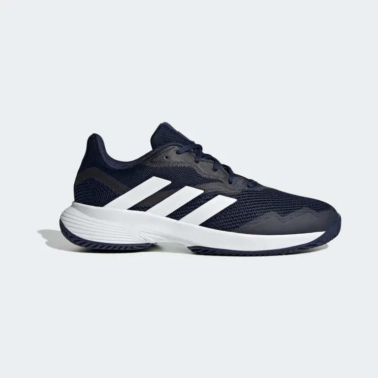 adidas Courtjam Control Tennisschoenen Team Navy Blue 2 / Cloud White / Cloud White (HQ8808)