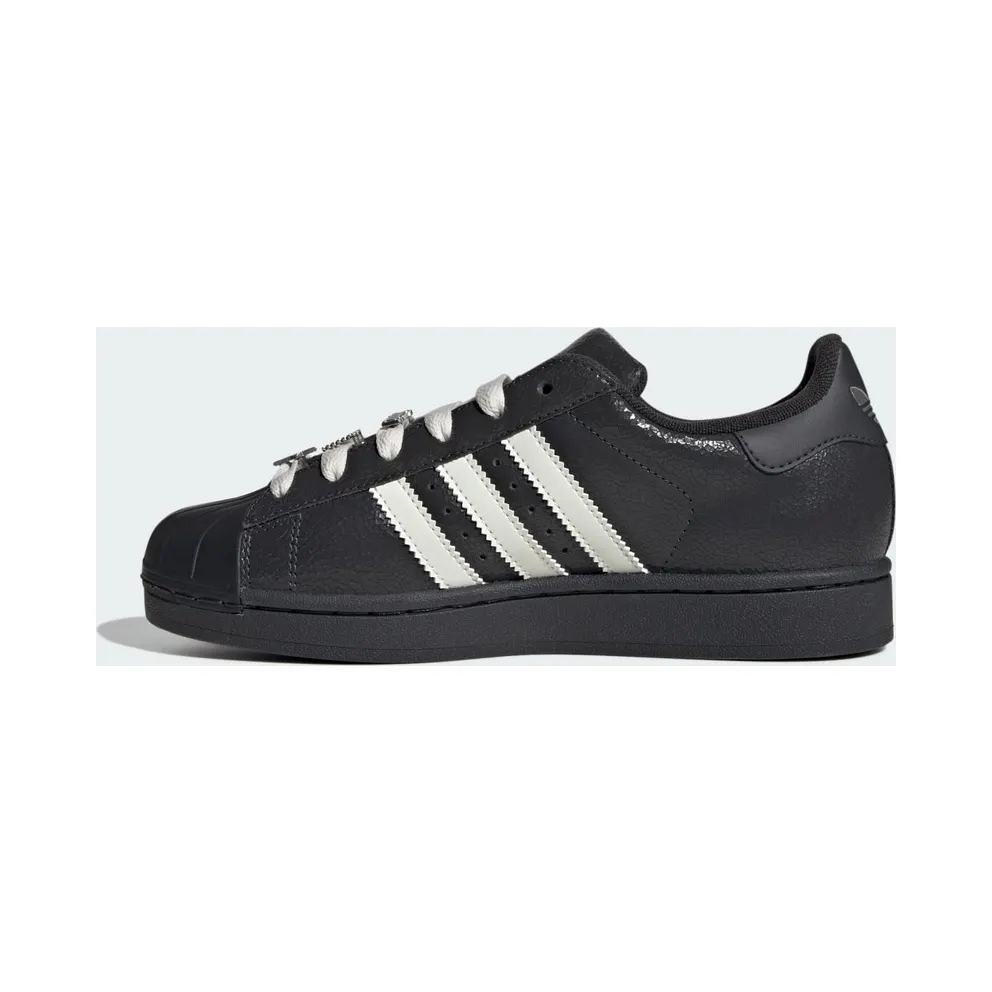 Adidas SUPERSTAR II Carbon / Off White / Silver Metallic (IH1628)