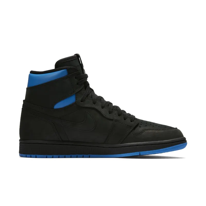 Air Jordan Nike AJ 1 Retro High OG Quai 54 Q54 Black/University Red/Italy Blue (AH1040-054)