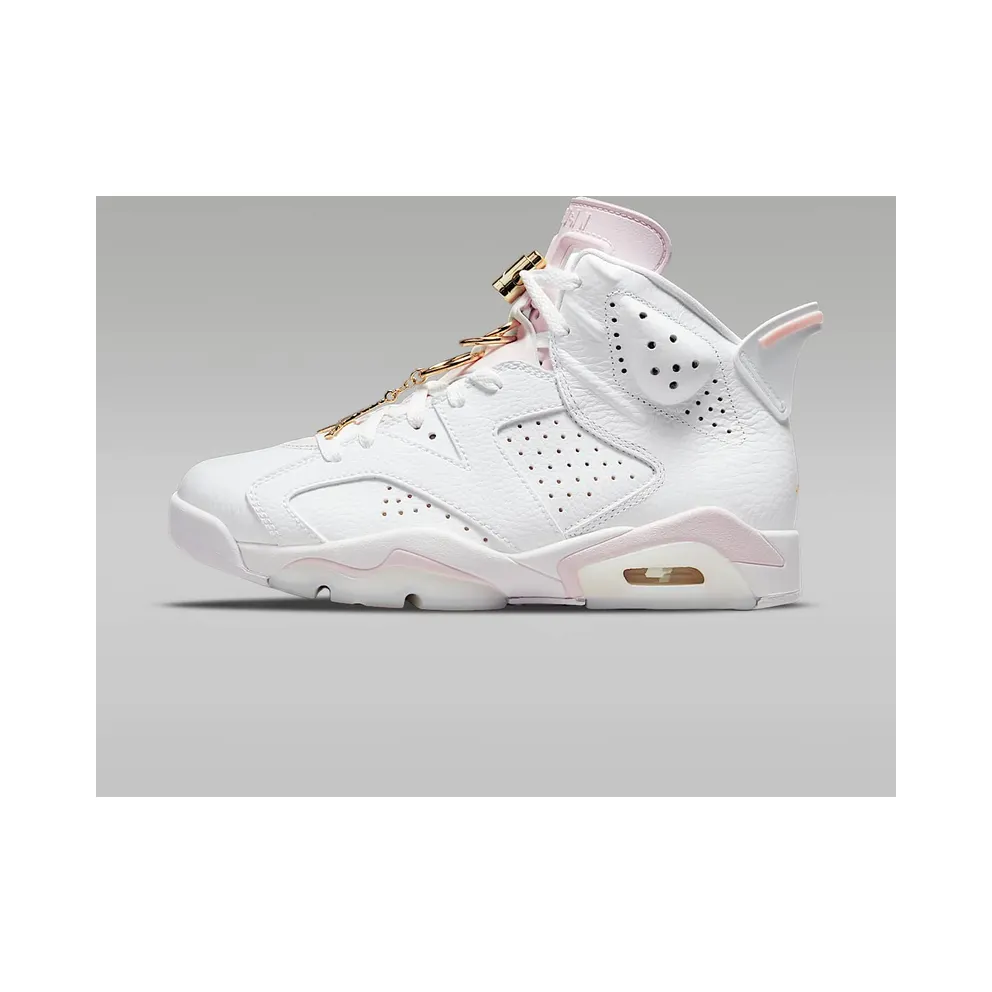 Air Jordan 6 Retro Gold Hoops (2021) (DH9696-100)