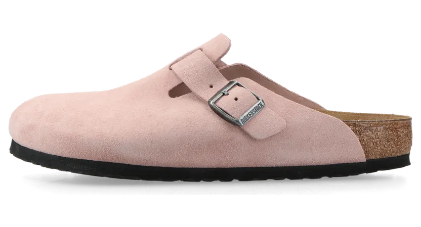 Birkenstock Boston Suede Pink Clay