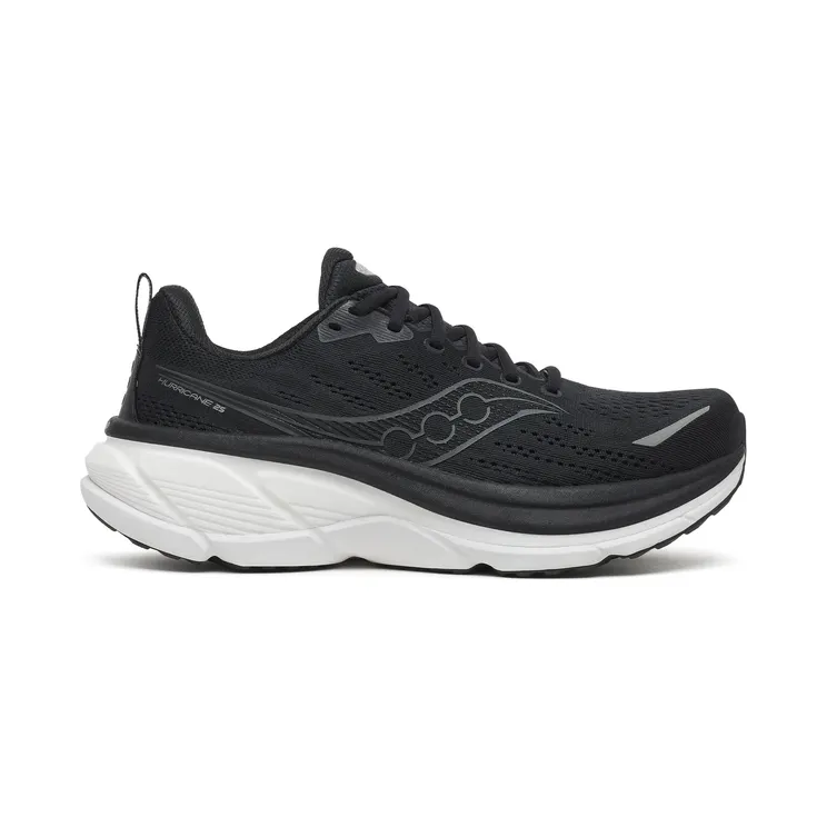SAUCONY Hurricane 25 Wide “Black / White” (S21027-200)