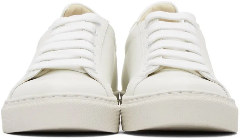 Sophia Webster Off-White & Gold Butterfly Low Sneakers (SSS22137)