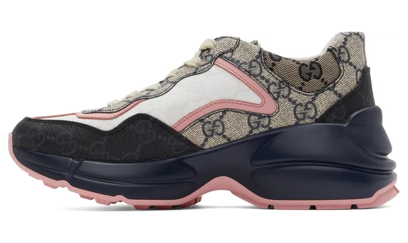 Gucci Multicolor GG Rhyton Sneakers (692902 UIQ30) (3)