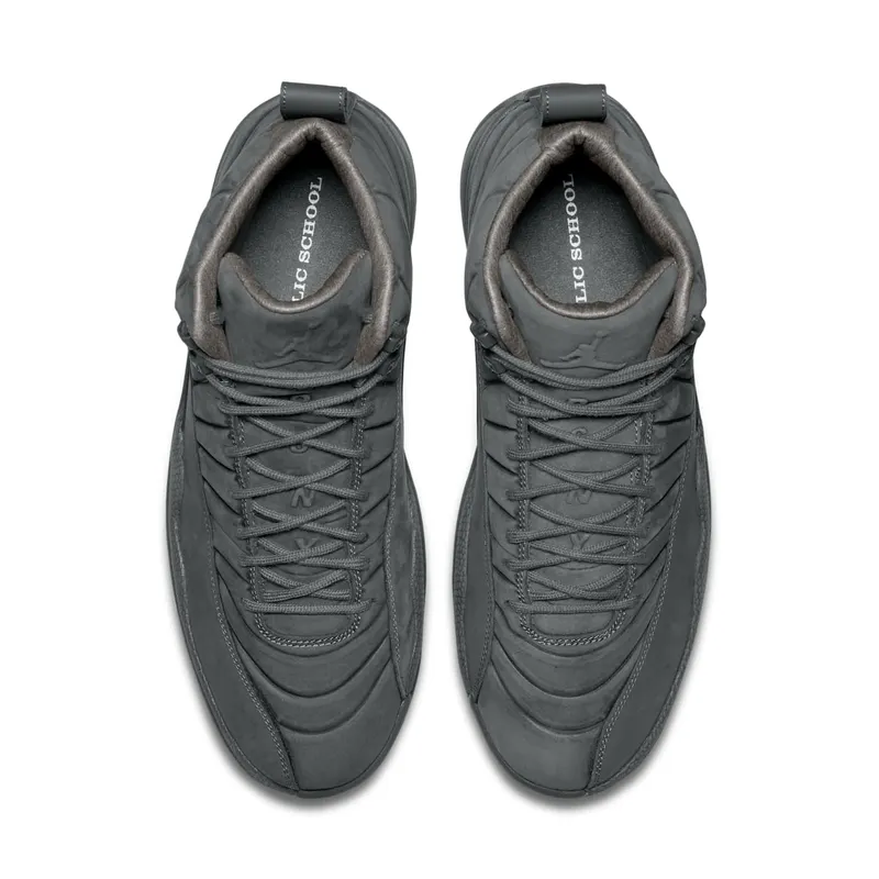 Jordan 12 Retro PSNY Dark Grey/Dark Grey-Black (130690-003)