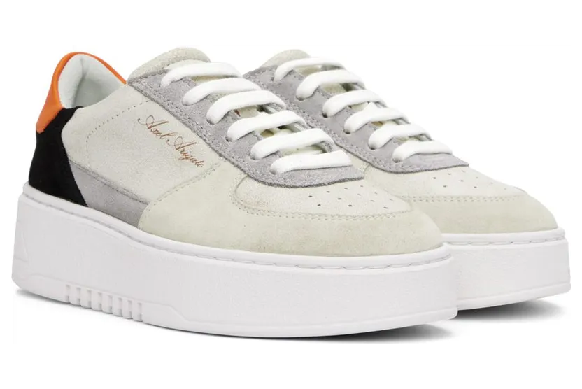 Axel Arigato SSENSE Exclusive Taupe Orbit Orange/Brown (F0180049) (4)