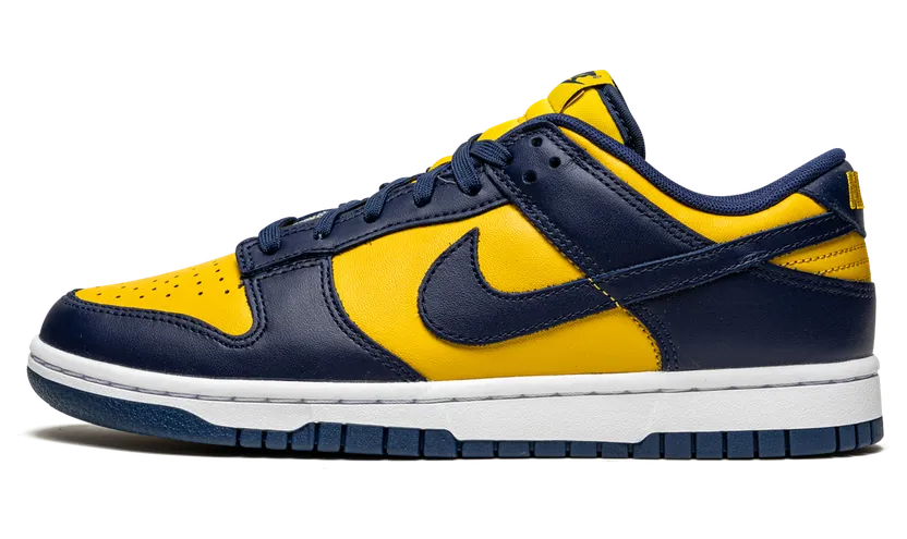 Nike Dunk Low Michigan (2021) – “Varsity Maize / Midnight Navy / White” (DD1391-700)
